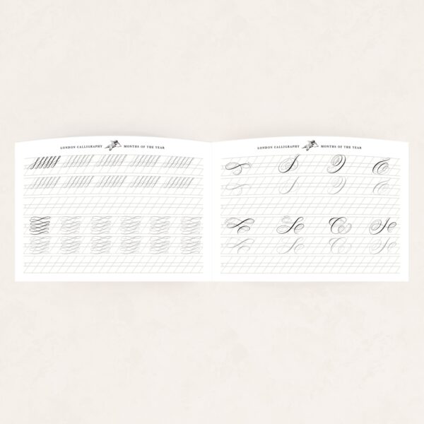 Flourishing Calligraphy, Volume 2: Months of the Year - Image 2