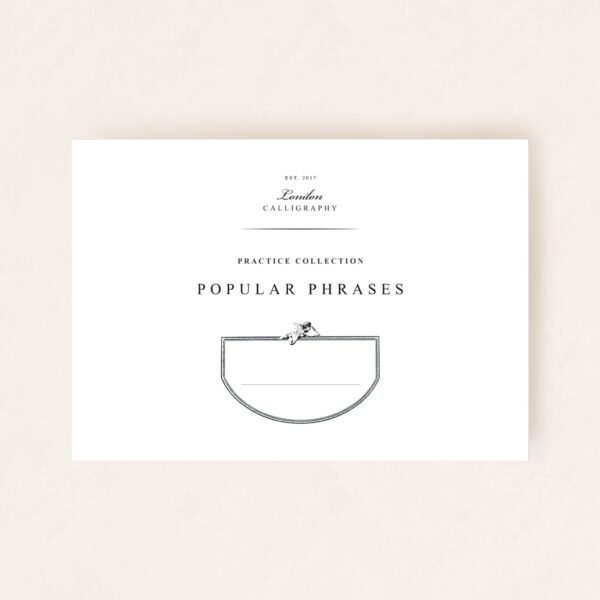 Popular Phrases Cover Booklet